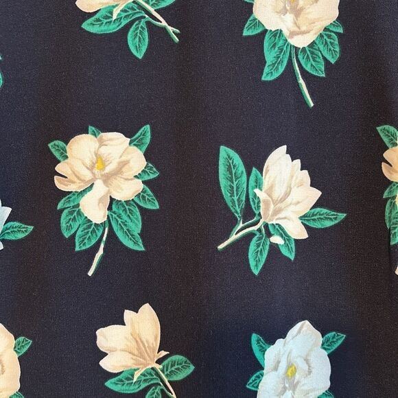 Draper James Magnolia Persley Ponte Dress Navy - Picture 5 of 10